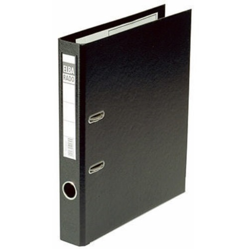 ELBA Ordner ELBAradoplast 100022624 DIN A4 50mm PVC schwarz