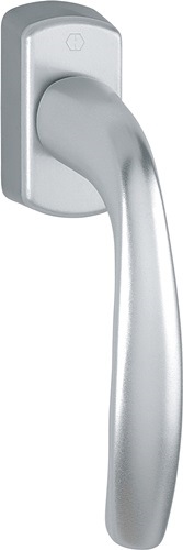 HOPPE 3748612 Fenstergriff New York 0810/US10 Aluminium 32-42 mm F1 / naturfarbi