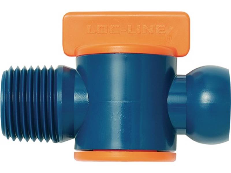 LOC-LINE L32092 Absperrventil  Gr.1/2 Zoll mit Außengewinde