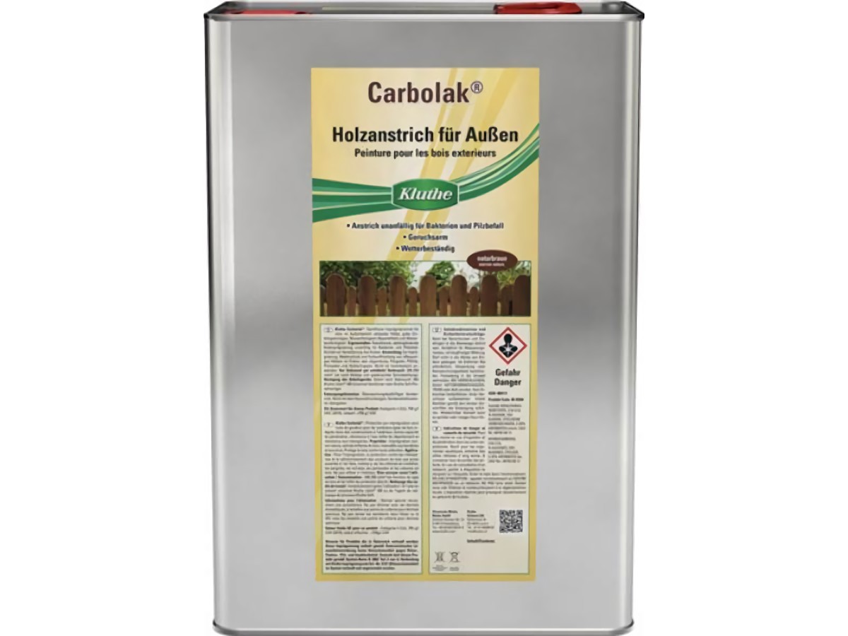 KLUTHE 031320330000-0210 Imprägniermittel Carbolak® naturbraun 10 l
