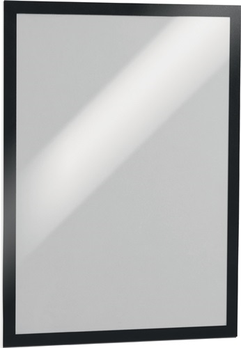 DURABLE 487201 Magnetrahmen  DIN A4 schwarz selbstklebende Rückenfolie