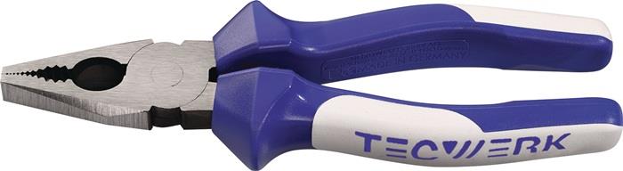 TECWERK 2000810287 Kombizange L.180mm pol.Mehrkomp.-Hülle TECWERK 2000810287