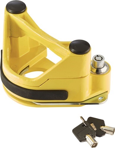 HP AUTOZUBEHÖR 18093 Anhänger-Diebstahlsicherung  Stahl, pulverbeschichtet L225x