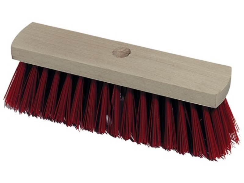 243450 Straßenbesen  Elaston Länge 400 mm mit Stielloch Flachholz extra kräftig