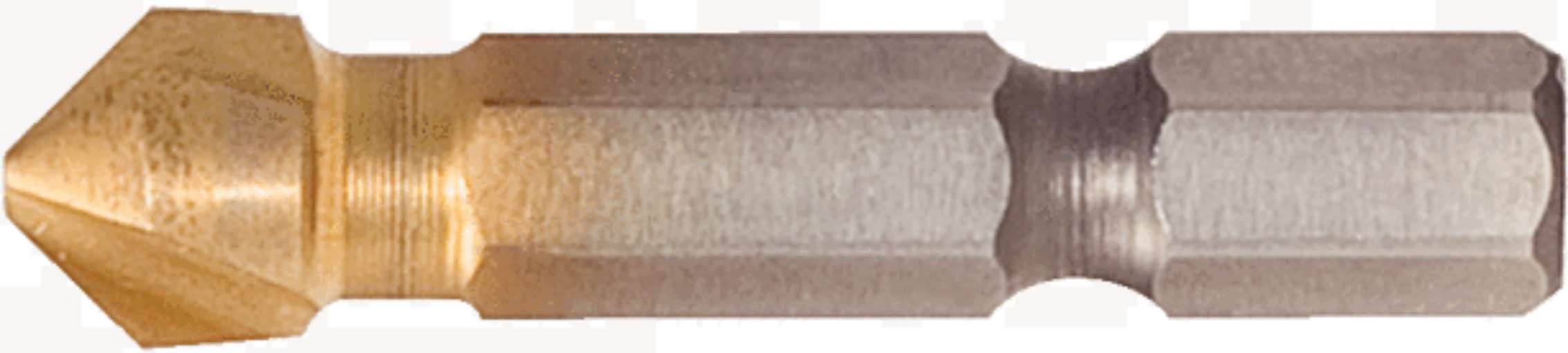 KS Tools 336.0331 1/4'' HSS TiN Kegel- und Entgratsenker-Bit 90°, 20,5mm
