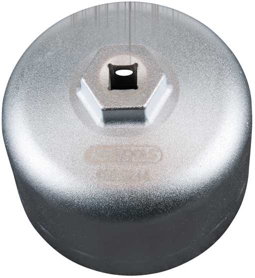 KS Tools 150.9214 3/8'' Ölfilter-Schlüssel, SW 86,6mm, 16 Flächen