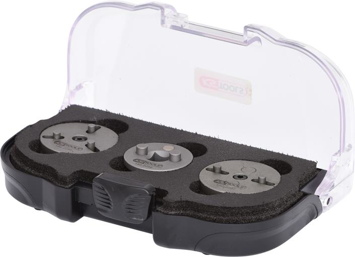KS Tools 1502295 Bremskolben Adapter-Satz, 3-tlg.