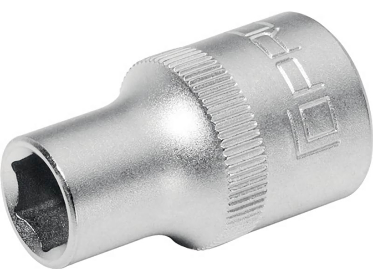 PROMAT  Steckschlüsseleinsatz  1/2 Zoll 6-kant Schlüsselweite 36 mm Länge 48 mm