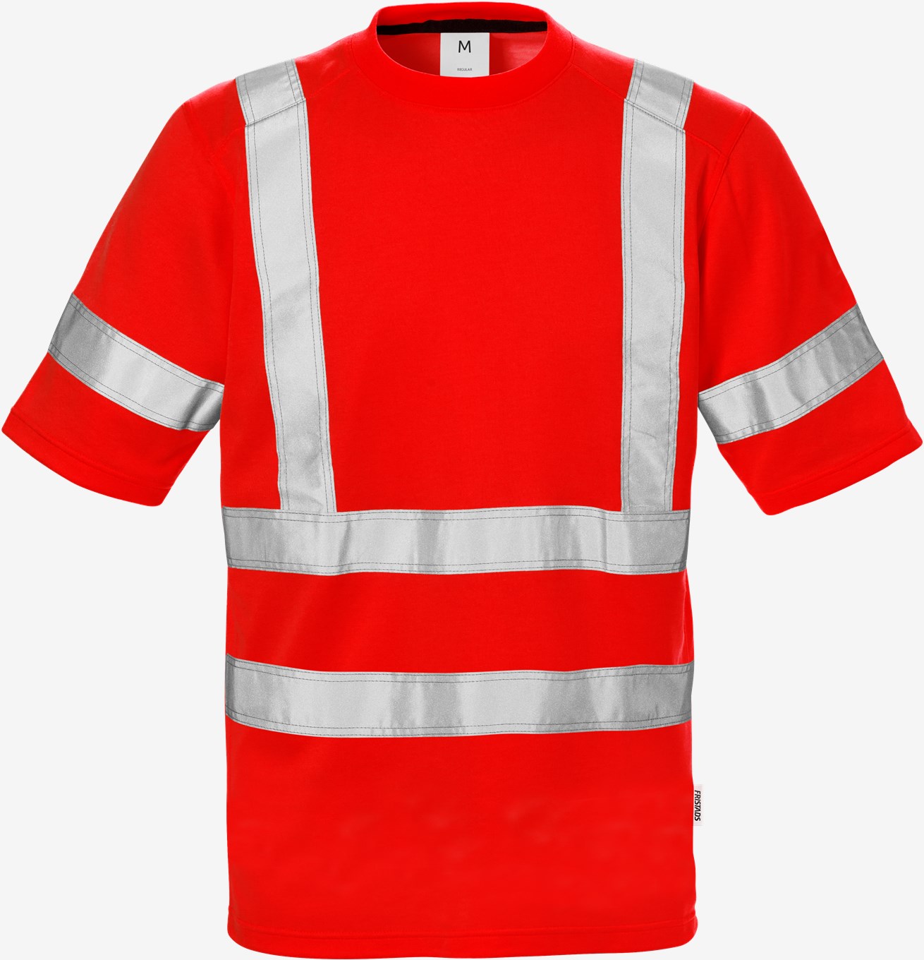 Fristads Kansas 111333-330-3XL High Vis T-Shirt 7024 Kl. 3 TPR Warnschutz-Rot Wa