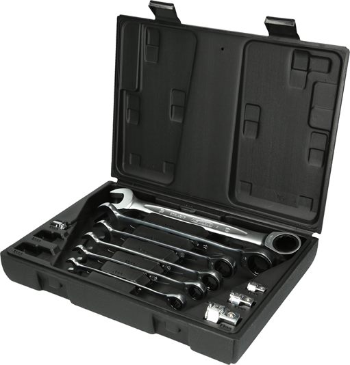 KS Tools 503.4260 GEARplus Ratschenringmaulschlüssel-Satz, 10-tlg.