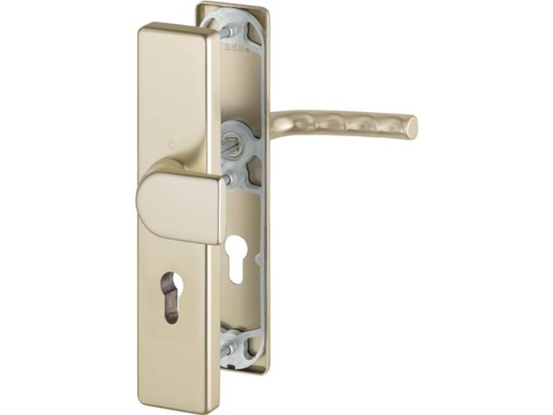 HOPPE 3962395 Schutzgarnitur London 78G/2222A/2440/113 Aluminium F2 72 mm 37-42