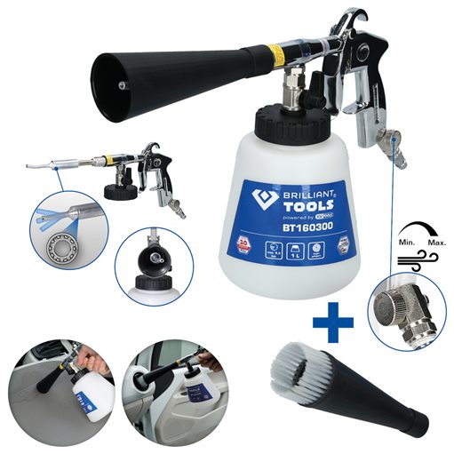 Brilliant Tools  BT160300 Druckluft-Reinigungs-Pistole