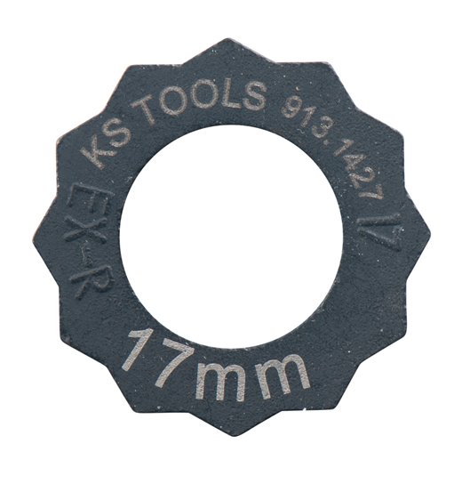 KS-Tools 913.1427 Muttern-Ausdreher, 17 mm