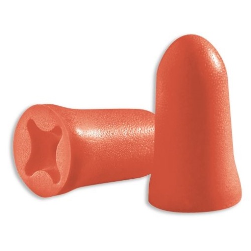 Uvex 2112004 Gehörschutzstöpsel 200 Paar orange SNR 33 dB Größe S