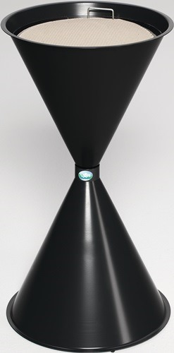 VAR 1166 Standascher  D400xH730mm anthrazitgrau Stahlblech