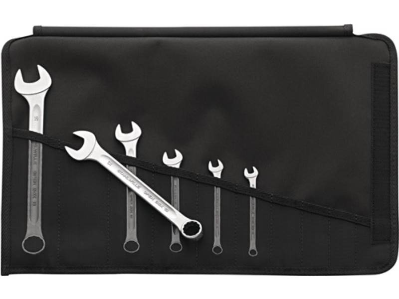 STAHLWILLE 96400813 Ringmaulschlüssel-Satz 13/6 6-teilig Schlüsselweite 7-19 mm