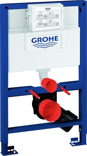 GROHE 38526000 WC-Element Rapid SL mit Spülkasten 6-9l für Vorwand- oder Ständer