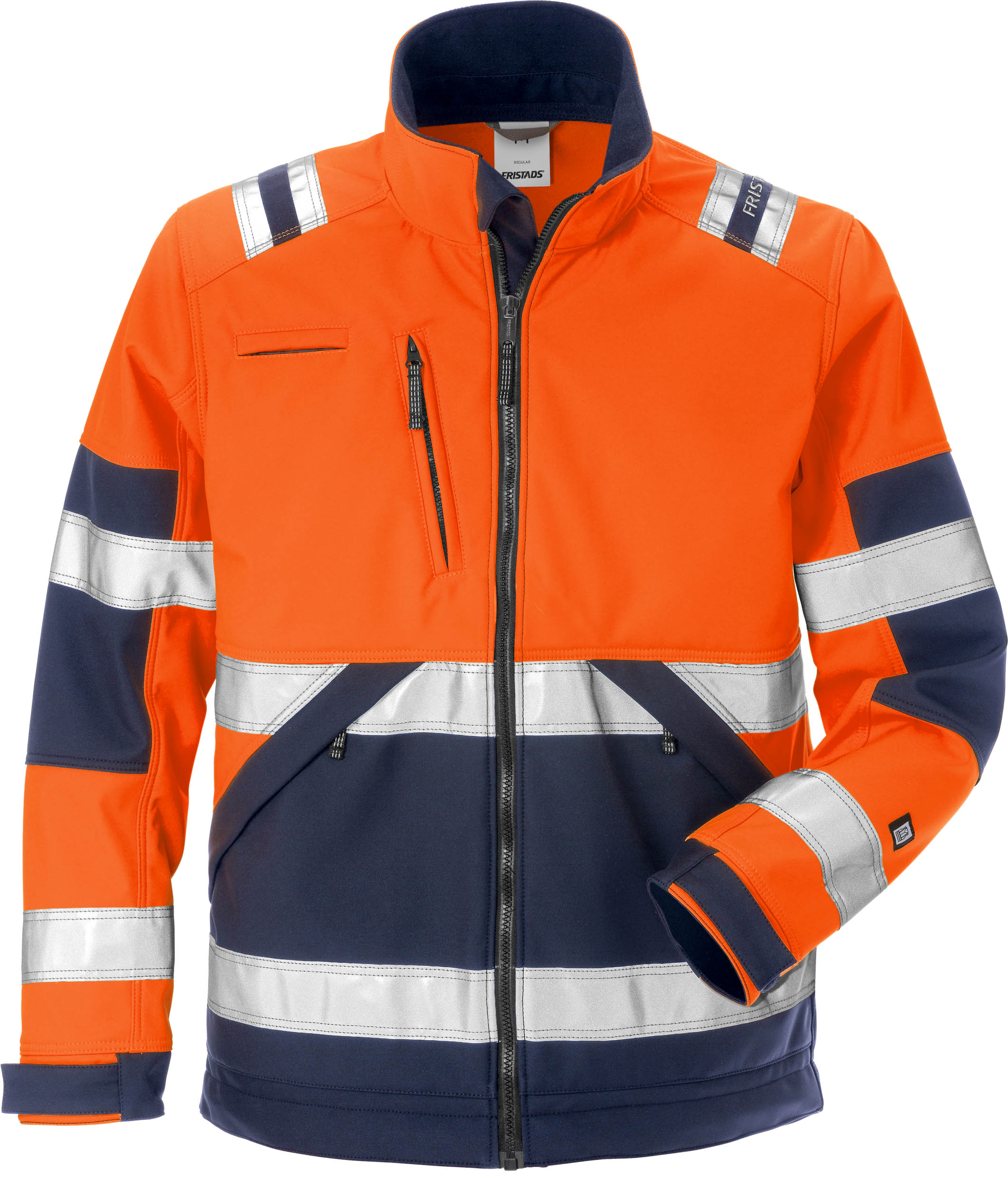 FRISTADS 125024-271 High Vis Softshell-Jacke Kl. 2 4083 WYH  Gr.4XL Warnschutz-O