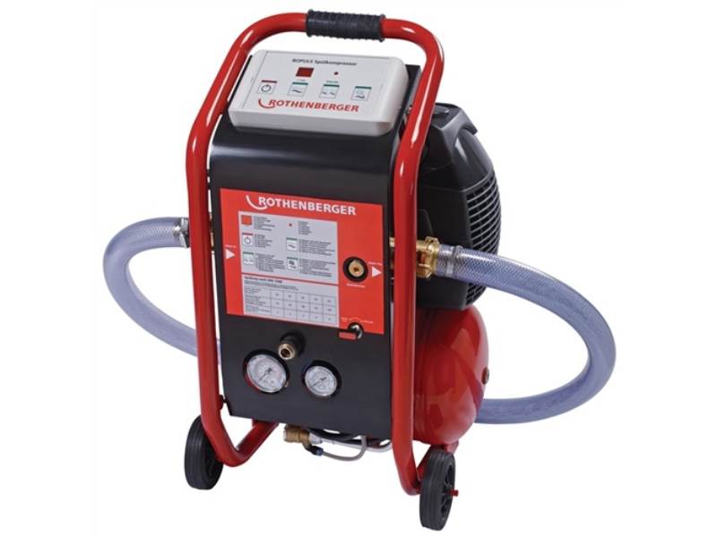 ROTHENBERGER 1000000145 Spülkompressor ROPLUS D max. Betriebsdruck 8 bar Netzspa