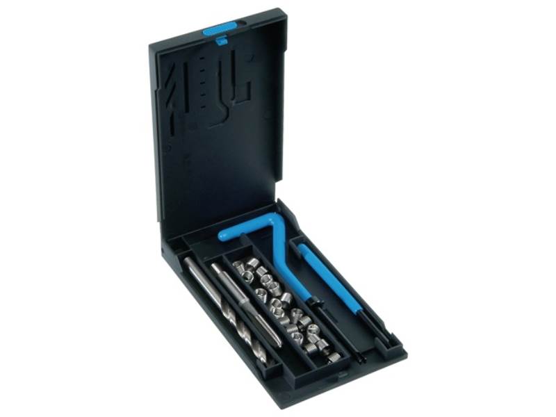 V-COIL 04013 Gewindereparatur-Satz DIN 8140 Typ Standard M8x1 mm rostfreier Stah