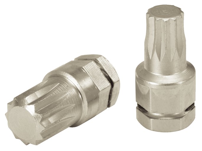 KS Tools 503.8155 Micro Bit für Vielzahn-Schrauben, 10mm