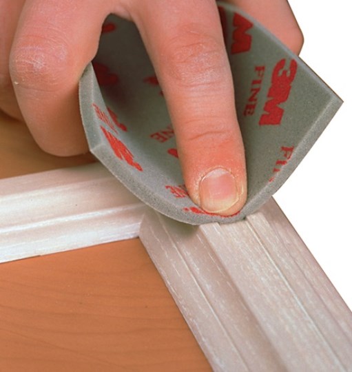 3M E02600 Schleifschwamm Soft Pad L140xB115mm microfein