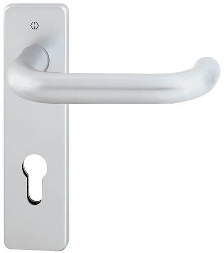 HOPPE 6922397 Feuerschutzgarnitur Paris FS-138F/202K Aluminium F1 D/D für Türstä