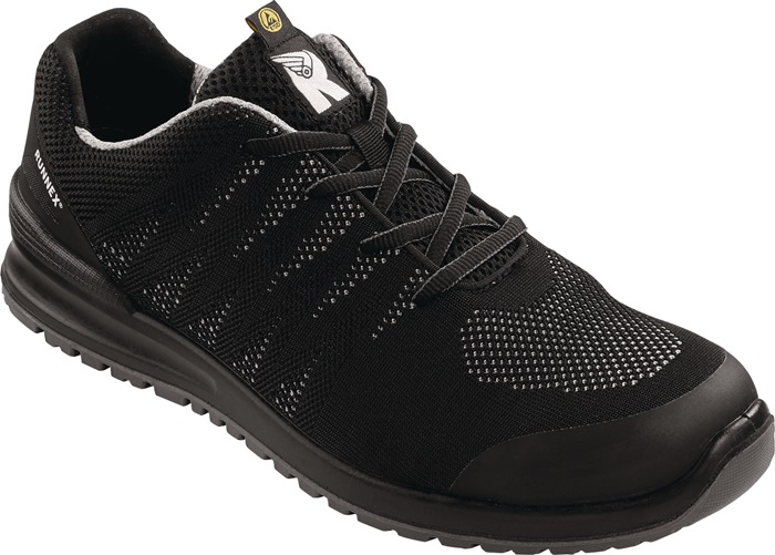 RUNNEX 5108-40 Sicherheitshalbschuh SportStar 5108 Größe 40 W. 10,5 schwarz/grau