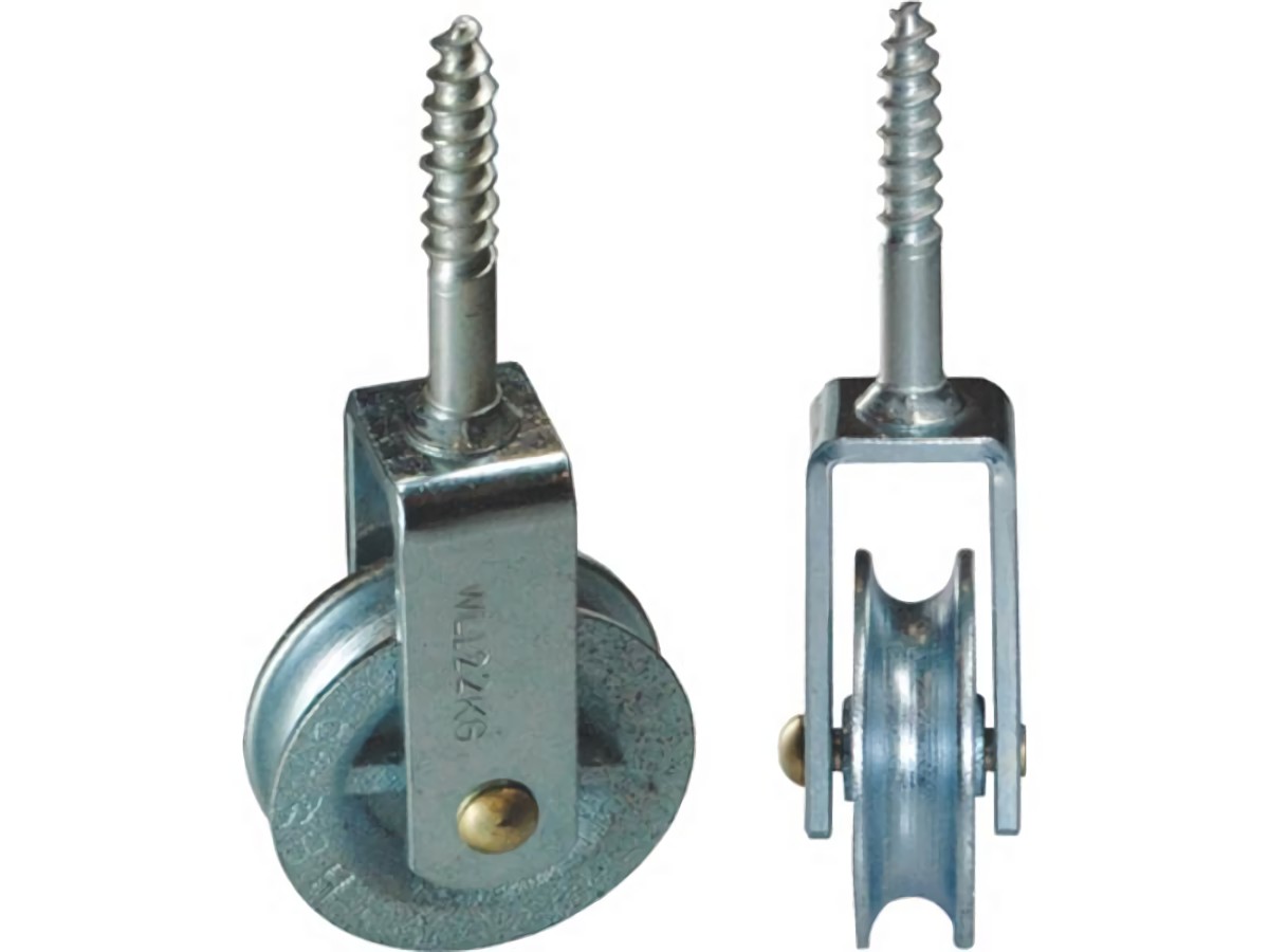 HBS-BETZ 63088 Waschseilrolle 5000 Nut 10 mm Grauguss verzinkt Halterung Stahl v