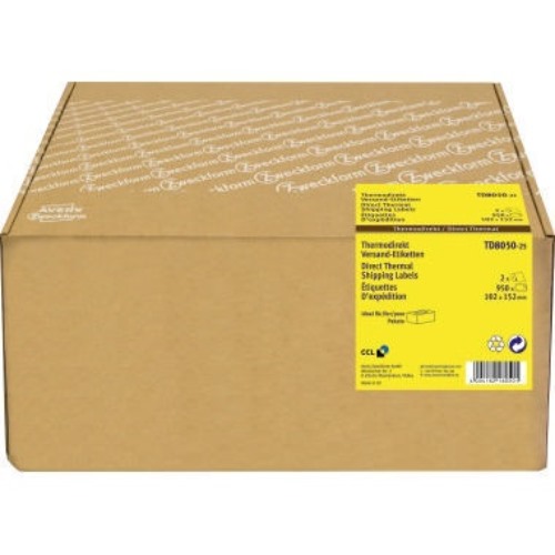 Avery Zweckform Versandetiketten TD8050-25 ws 475 St 2 Ro./Pack.