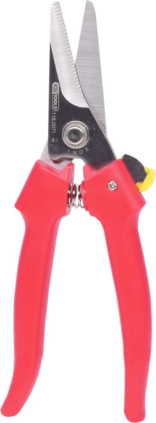 KS Tools 118.0071 Universal-Werkstattschere, 190mm, selbstöffnend