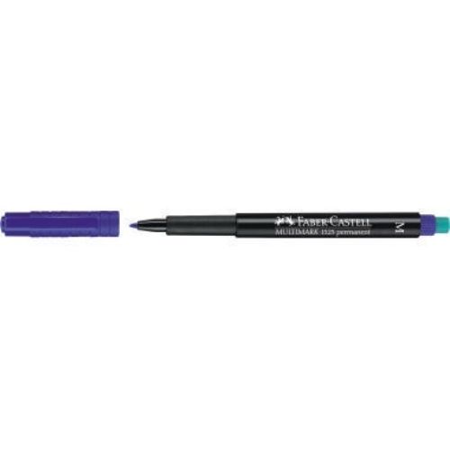 Faber-Castell Folienschreiber Multimark 152551 1mm blau