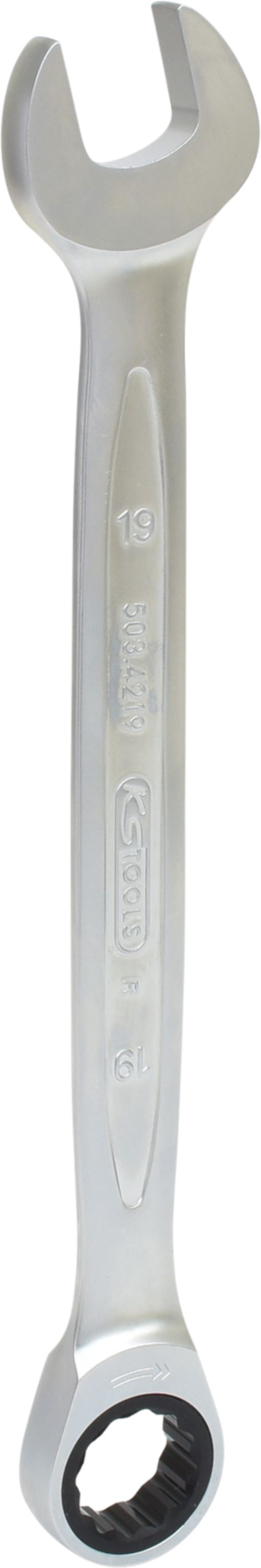 KS Tools 503.4219 GEARplus Ratschenringmaulschlüssel, 19mm