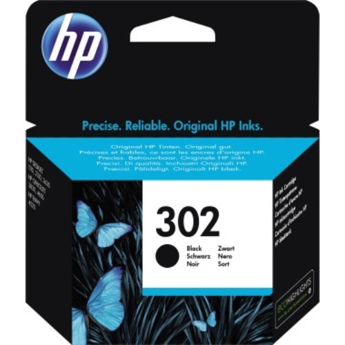HP Tintenpatrone F6U66AE#UUS Nr.302 190Seiten schwarz