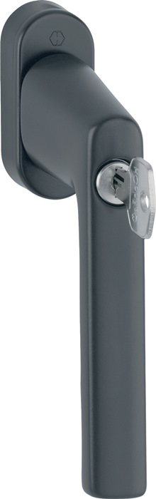 HOPPE 11950602 Fenstergriff Hamburg 0700LS/U26 100NM Aluminium 32-42 mm 32-42 mm