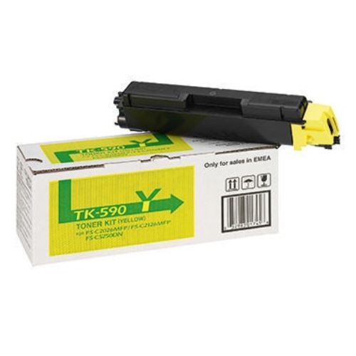 KYOCERA Toner TK590Y 1T02KVANL0 5.000Seiten gelb