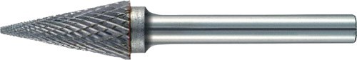 PROMAT  Frässtift Form SKM D. 3 mm Kopflänge 12 mm Schaft-D. 3 mm Hartmetall Ver