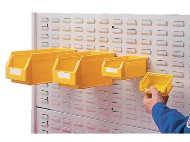 RASTERPLAN 4202.00.0513 Schlitzplatte  B500xL450mm lichtgrau, RAL 7035 Breitform