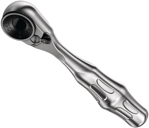 WERA 05073230001 Bit-/Hebelumschaltknarre 8001 A Zyklop 1/4 '' direkte Bitaufnah