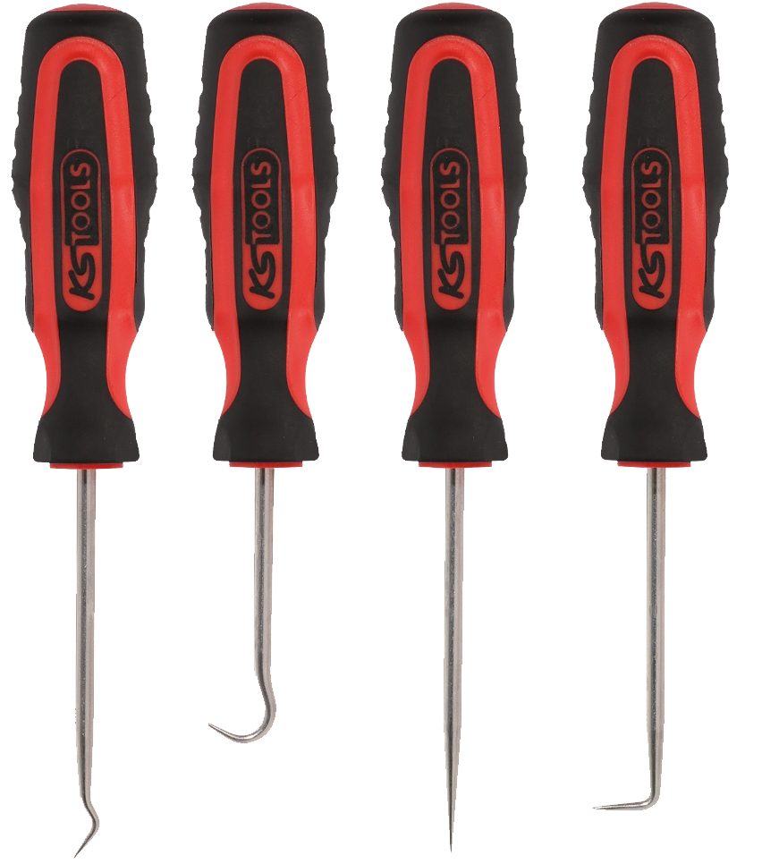 KS Tools 550.1045 Hakenwerkzeug-Satz, 4-tlg.