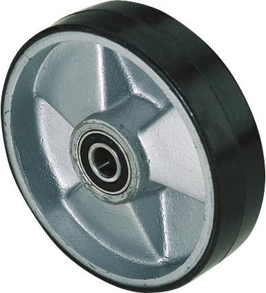 TECWERK  Lenkrad  Polyurethan Naben-L. 50 mm Rad-B. 50 mm Rad-Ø 194 mm Alu-Guss-