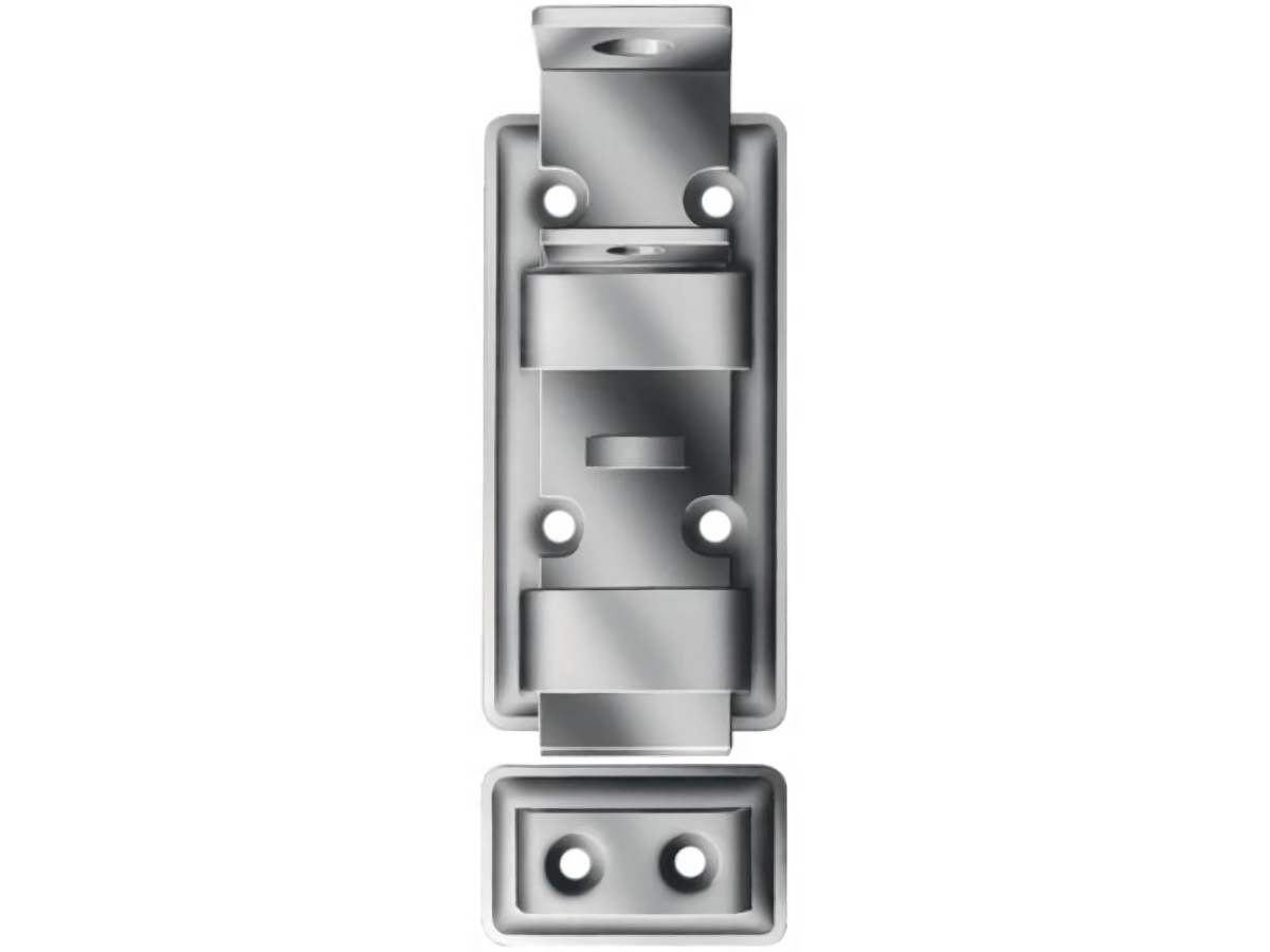 VORMANN 000100120Z Sicherheitsriegel  Länge 48 mm Breite 120 mm Stahl blau verzi