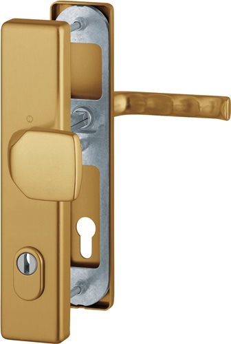 HOPPE 3673438 Schutzgarnitur London 61G/2222ZA/2210/113 Aluminium F4 92 mm 67-77