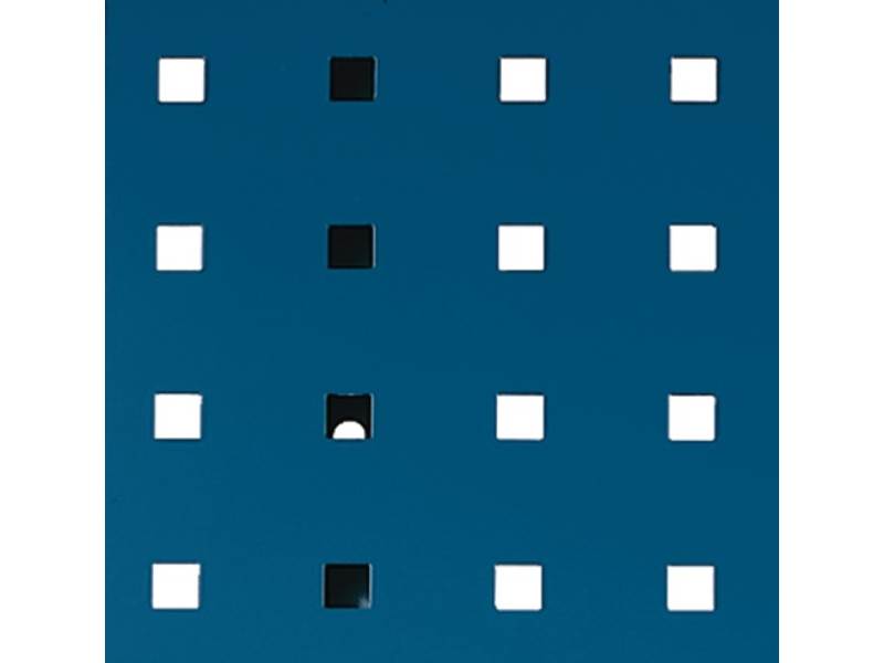 BOTT 14025119.11 Lochplatte  B457xL1981mm enzianblau, RAL 5010