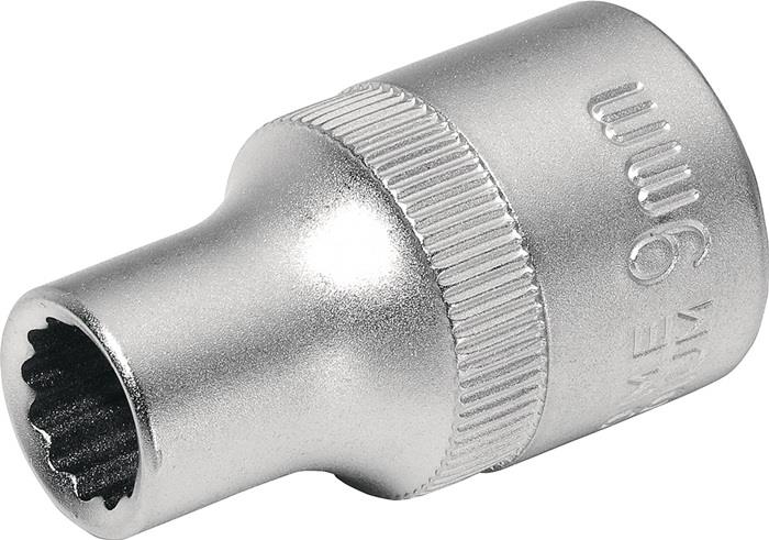 TECWERK  Steckschlüsseleinsatz  1/2 '' 12-kant Schlüsselweite 17 mm Länge 40 mm