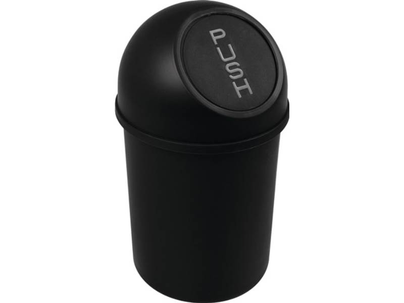 HELIT H2401095 Abfallbehälter  H375xØ214mm 6 l schwarz