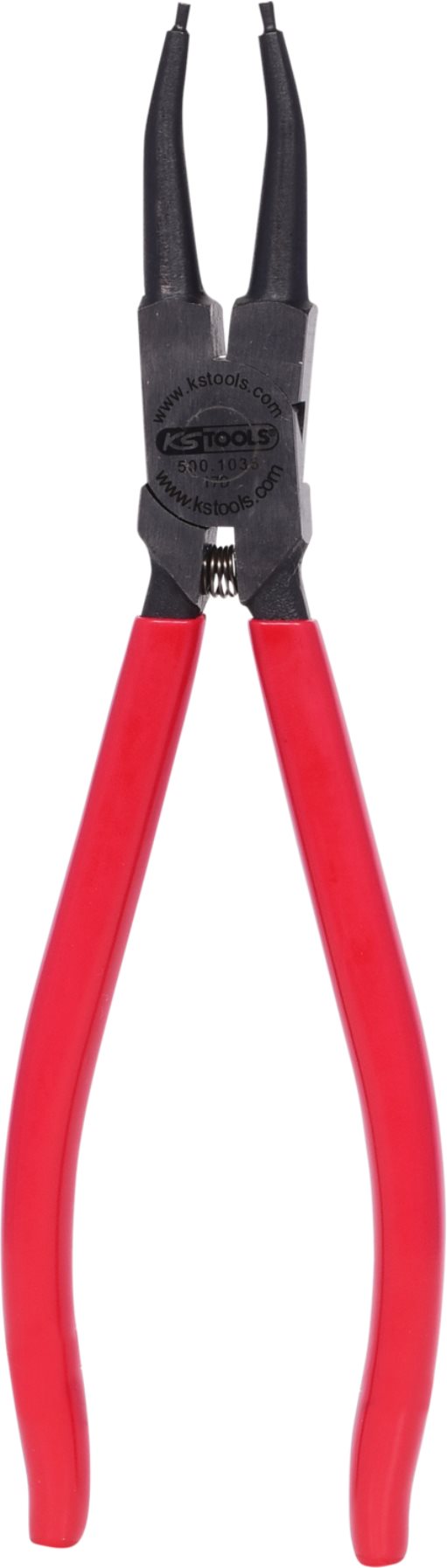 KS Tools 500.1036 Seegeringzange für Innensicherungsringe, 230mm