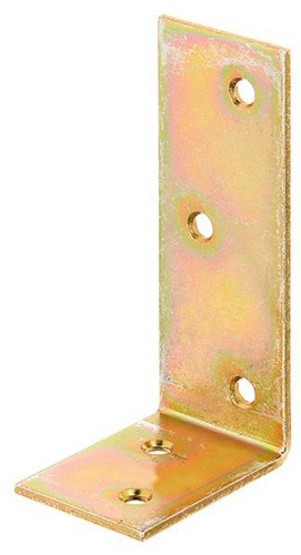 GAH 332839 Balkenwinkel  L80x40 mm Breite 30 mm ungleichschenklig Stahl roh galv