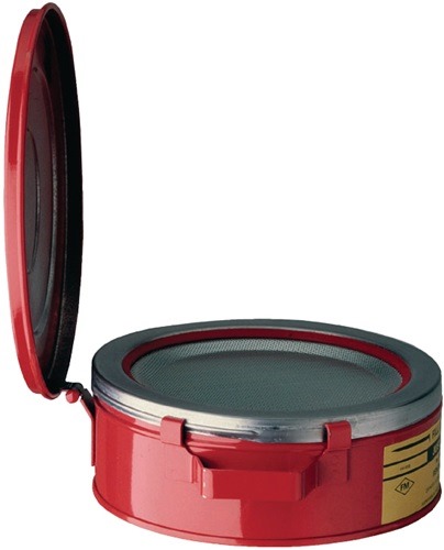 ASECOS 33535 Tränkbehälter  2,0 l Stahlblech D238xH83mm