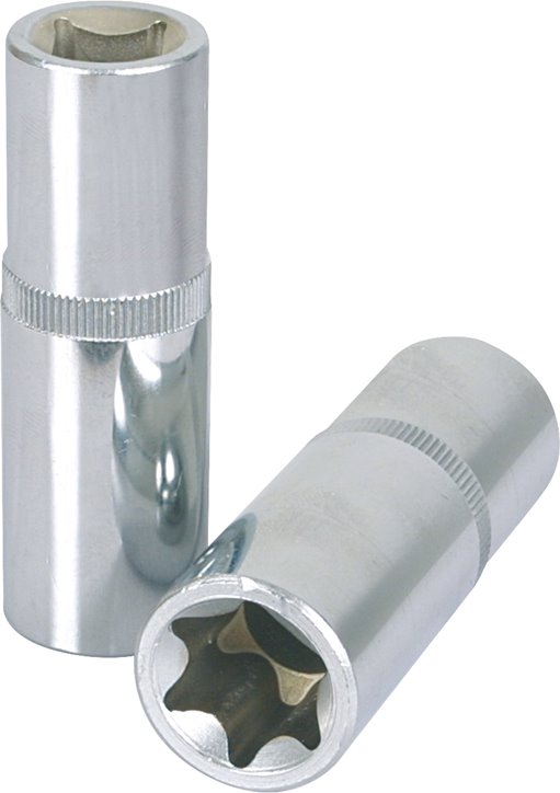 KS Tools 918.2406 1/4 CHROMEplus Torx-E-Stecknuss, lang, E10